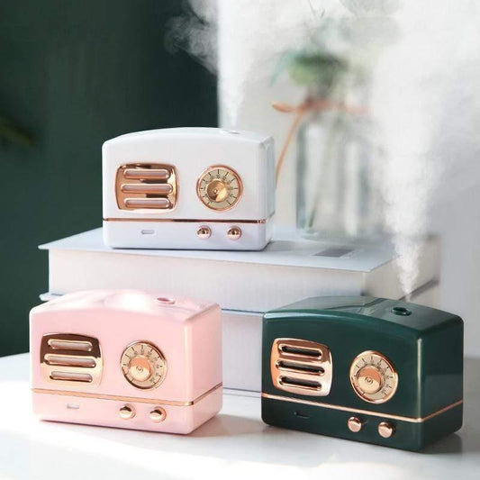 Retro Radio Aroma Diffuser and Humidifier, 6.8 oz