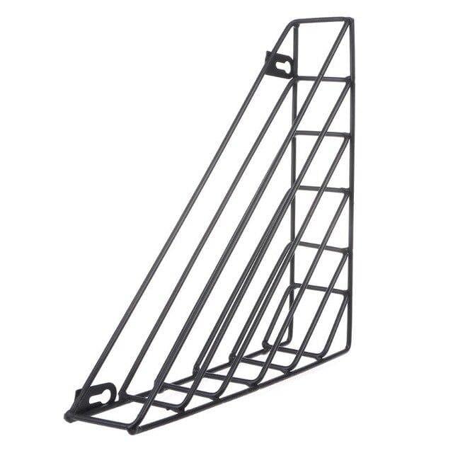 Triangular Metal Wall Rack for Magazines and Files, view 5
