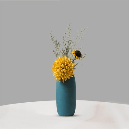 Glossy Ceramic Bud Vases in Four Colors, view 3