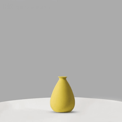 Glossy Ceramic Bud Vases in Four Colors, view 8