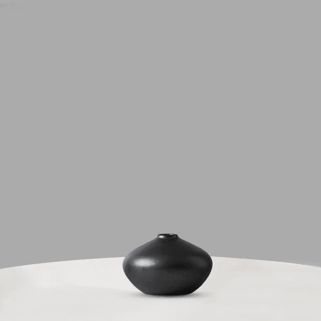 Glossy Ceramic Bud Vases in Four Colors, view 5