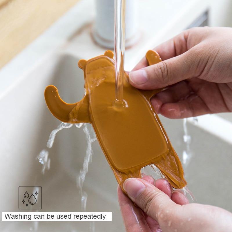 Adhesive Animal Tail Hooks for Fridge or Wall, view 9