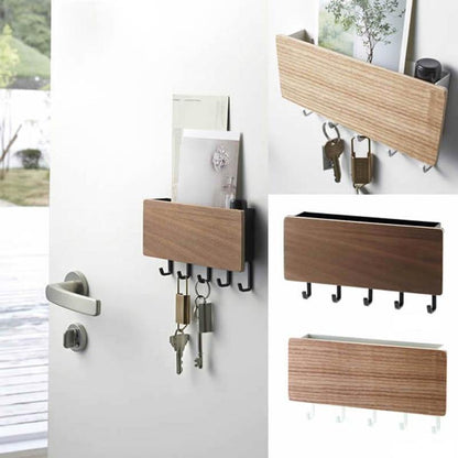 Wall Mounted Key Rack with Mail Tray, view 11