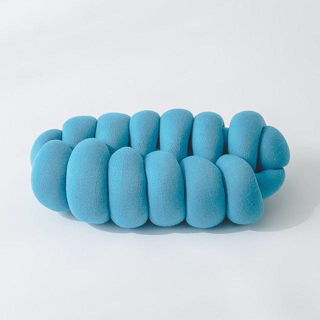 Knot Shaped Throw Pillow in Polyester, view 4