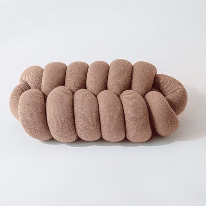 Knot Shaped Throw Pillow in Polyester, view 8