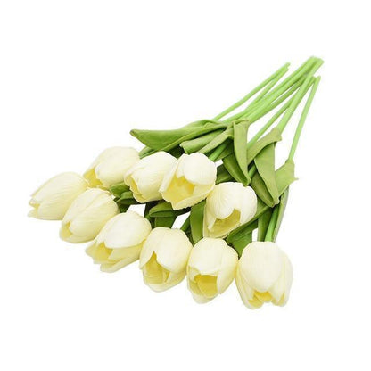 Faux Silk Tulips, Set of 10 Stems, view 11
