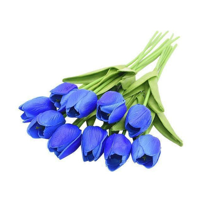Faux Silk Tulips, Set of 10 Stems, view 21