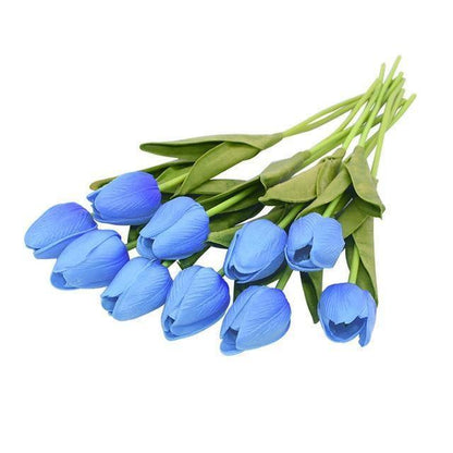 Faux Silk Tulips, Set of 10 Stems, view 25