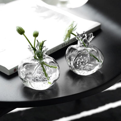 Pomegranate Borosilicate Glass Propagation Vase