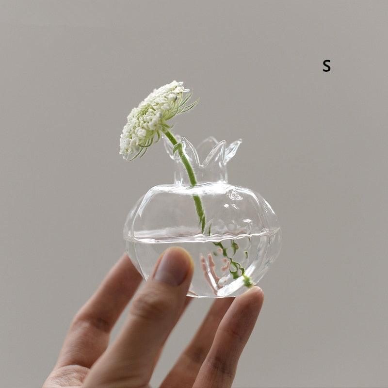 Pomegranate Borosilicate Glass Propagation Vase, view 6