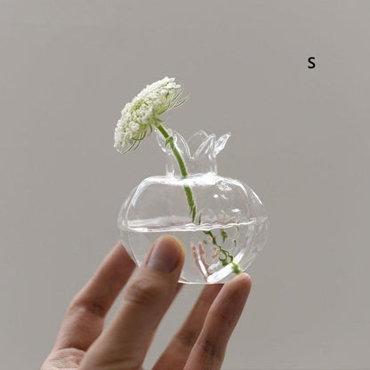 Pomegranate Borosilicate Glass Propagation Vase, view 6