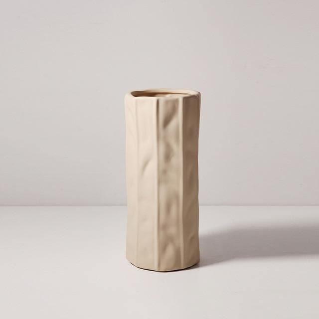 Textured Ceramic Bud Vases, Four Colors, Five Sizes, view 13