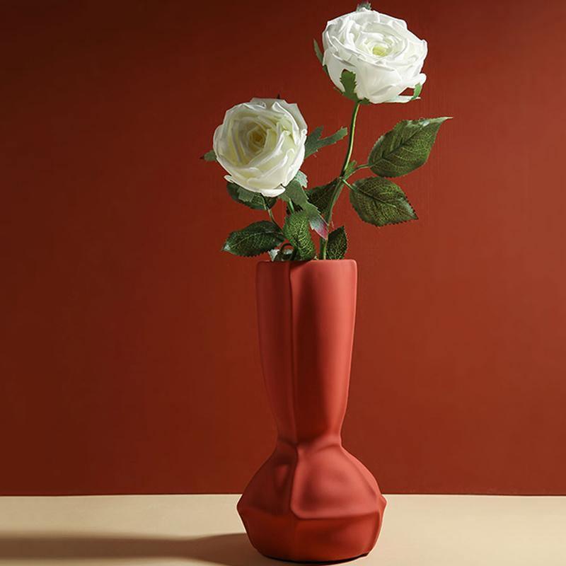 Textured Ceramic Bud Vases, Four Colors, Five Sizes, view 4