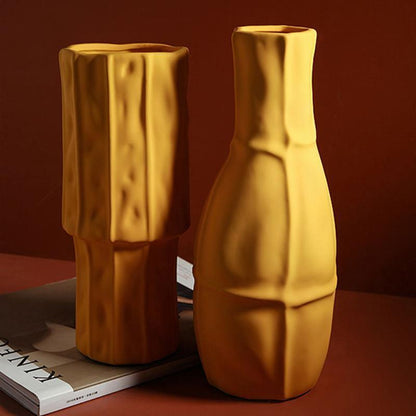 Textured Ceramic Bud Vases, Four Colors, Five Sizes, view 10
