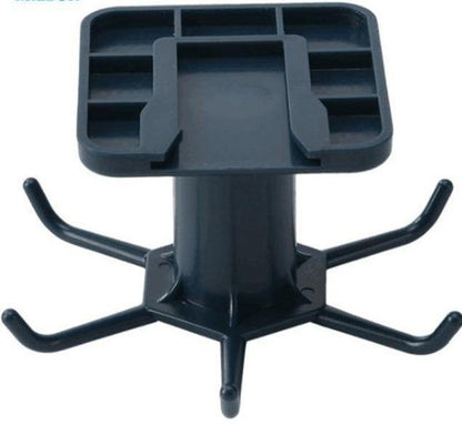 Rotating Under-Cabinet Utensil Rack with 6 Hooks, view 12