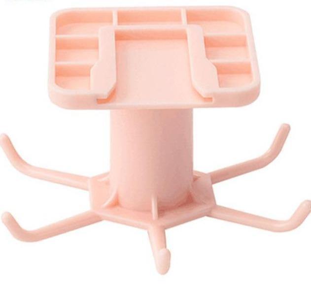 Rotating Under-Cabinet Utensil Rack with 6 Hooks, view 17
