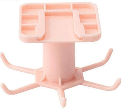 Rotating Under-Cabinet Utensil Rack with 6 Hooks, view 17