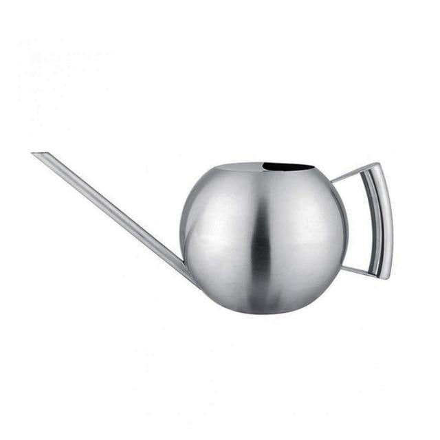 Spherical Stainless Steel Watering Can, Long Spout, view 33