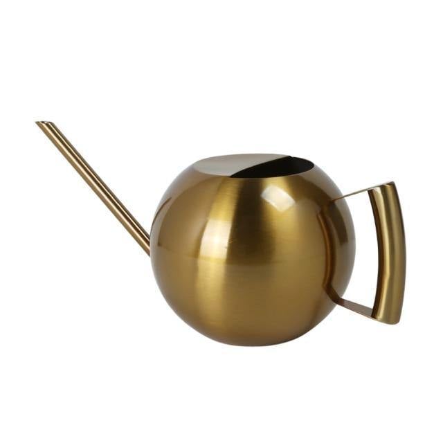 Spherical Stainless Steel Watering Can, Long Spout, view 32