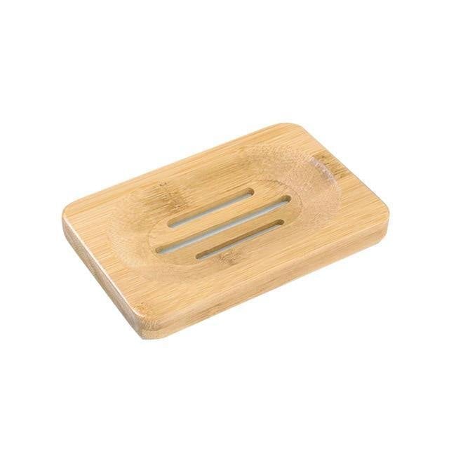 Slatted Bamboo Soap Dish for Bath or Kitchen, view 6