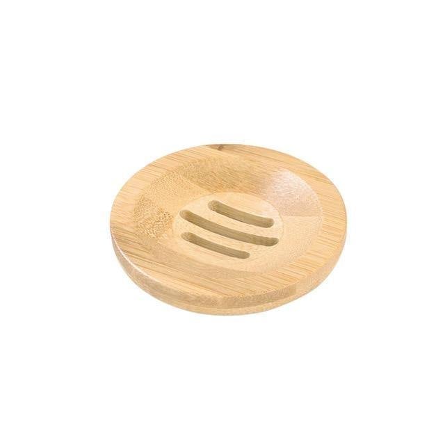 Slatted Bamboo Soap Dish for Bath or Kitchen, view 8