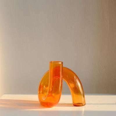 Blown Glass Loop Vase for Plant Cuttings, view 11