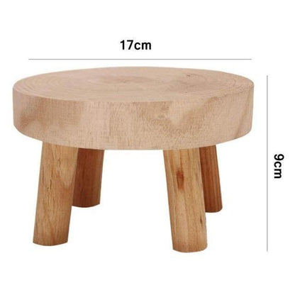 Solid Wood Plant Pot Riser Stand, Three Sizes, view 11