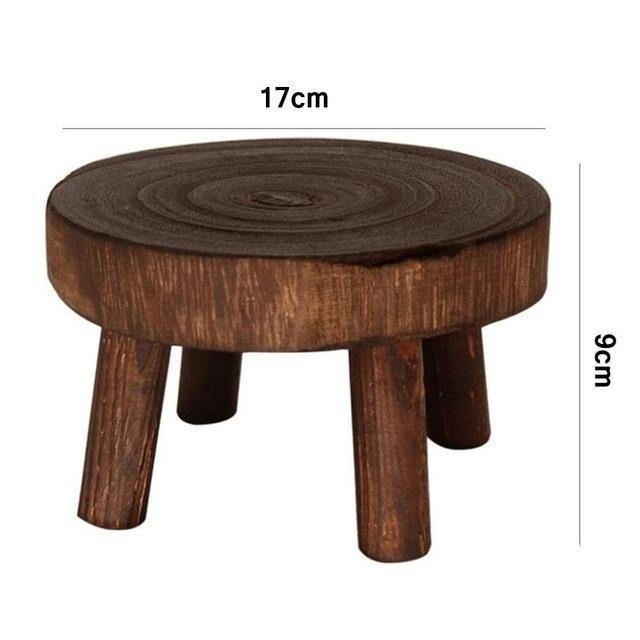 Solid Wood Plant Pot Riser Stand, Three Sizes, view 10