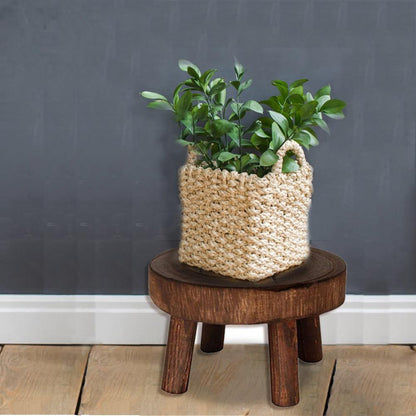 Solid Wood Plant Pot Riser Stand, Three Sizes, view 3