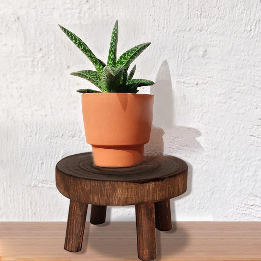 Solid Wood Plant Pot Riser Stand, Three Sizes, view 5