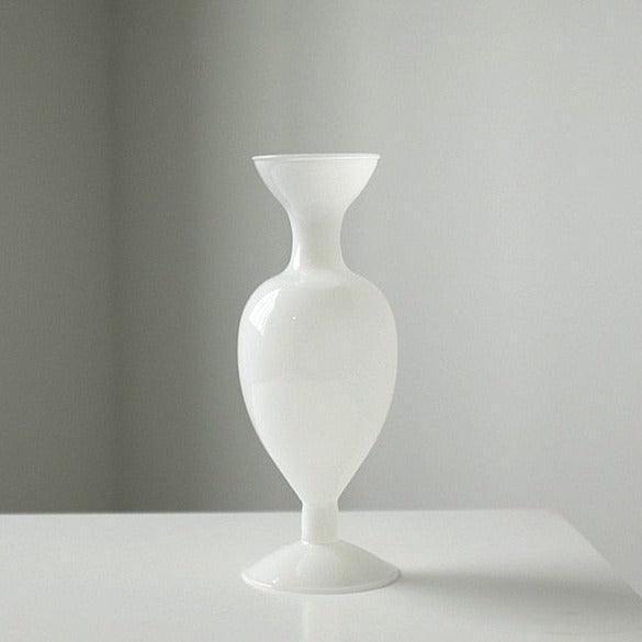 Retro Molded Glass Vase, 8.1 in Tall, view 7