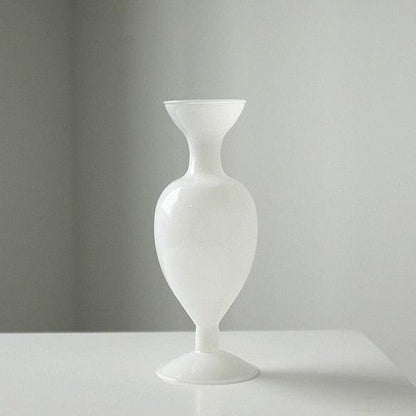 Retro Molded Glass Vase, 8.1 in Tall, view 7