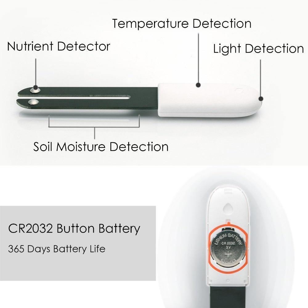Soil Moisture, Light and Nutrient Sensor for Plants, view 4