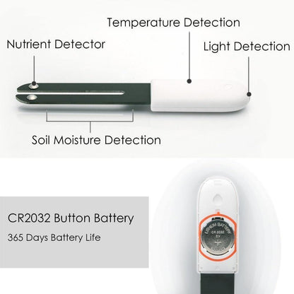 Soil Moisture, Light and Nutrient Sensor for Plants, view 4
