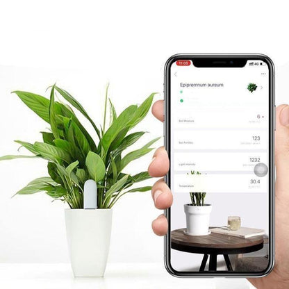 Soil Moisture, Light and Nutrient Sensor for Plants