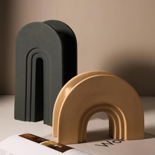 Handmade Ceramic Arch Vase, Three Sizes and Colors, view 2