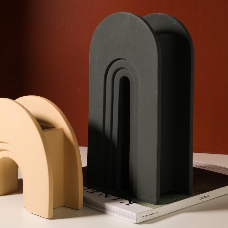 Handmade Ceramic Arch Vase, Three Sizes and Colors, view 4
