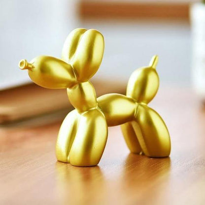 Balloon Dog Resin Sculpture in Five Colors, view 3