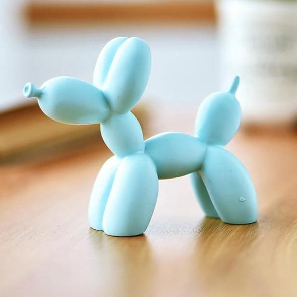 Balloon Dog Resin Sculpture in Five Colors, view 7