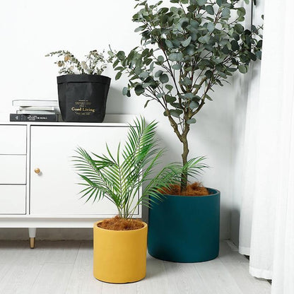 Round Glazed Ceramic Plant Pot, Three Diameters, view 8