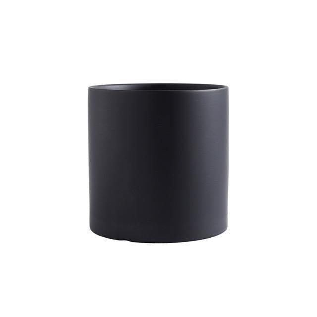 Round Glazed Ceramic Plant Pot, Three Diameters, view 7