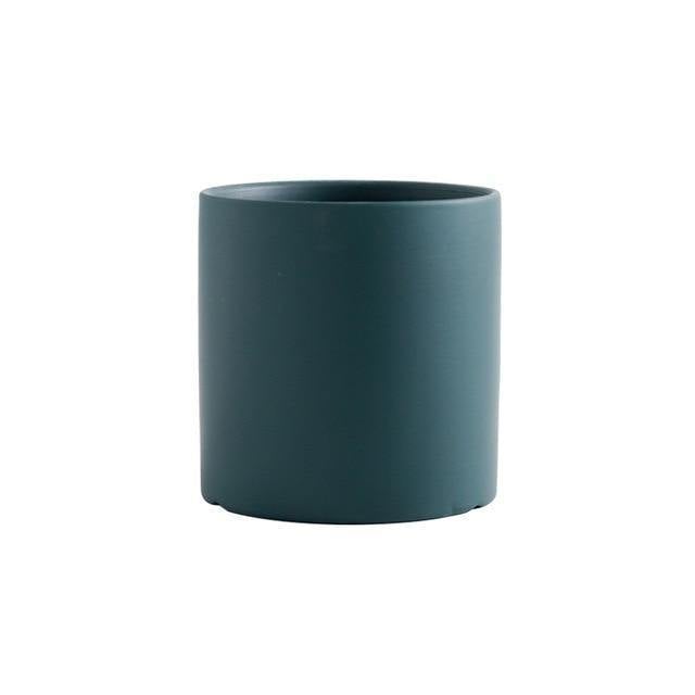 Round Glazed Ceramic Plant Pot, Three Diameters, view 9