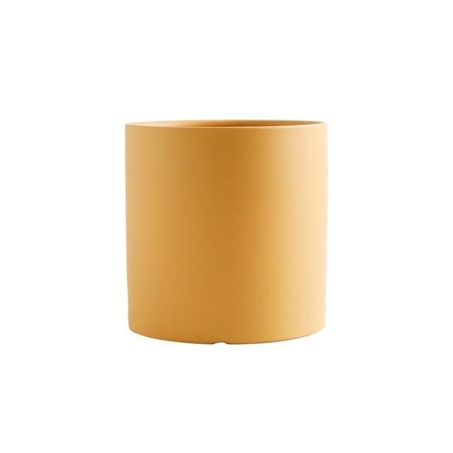 Round Glazed Ceramic Plant Pot, Three Diameters, view 16