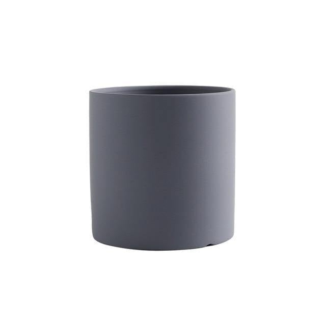 Round Glazed Ceramic Plant Pot, Three Diameters, view 11
