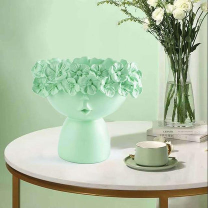 Resin Crown Shaped Flower Holder, Tall or Short, view 9