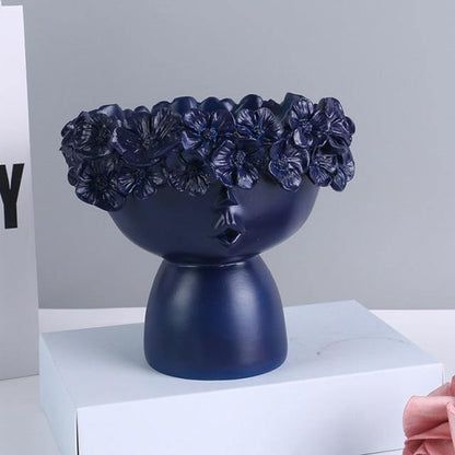 Resin Crown Shaped Flower Holder, Tall or Short, view 10
