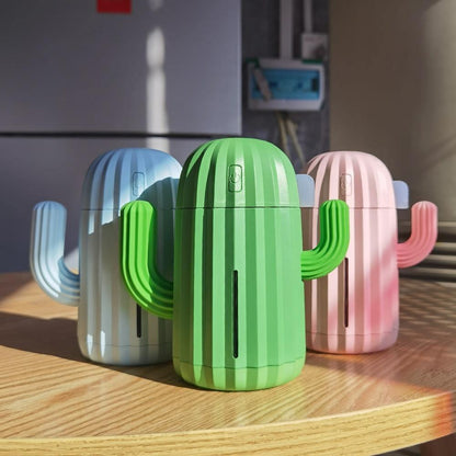 Cactus USB Desk Humidifier with LED and 8 Hour Timer, view 5
