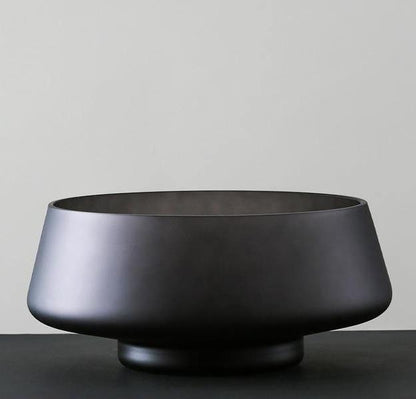 Frosted Borosilicate Glass Vase and Bowl, view 7