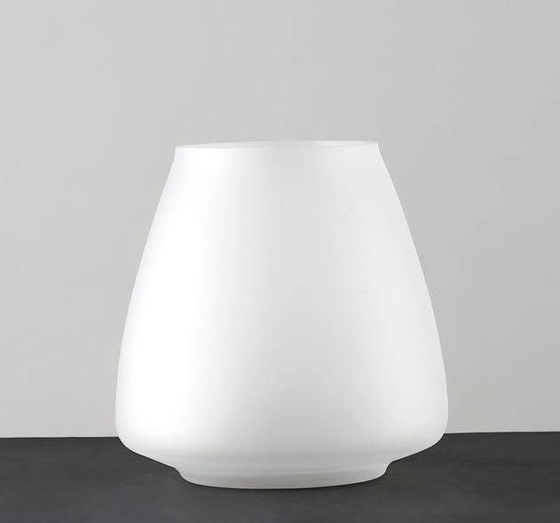 Frosted Borosilicate Glass Vase and Bowl, view 11