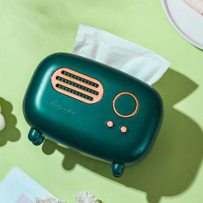 Retro Radio Tissue Box Cover for Standard Boxes, view 3